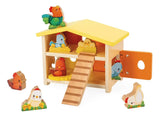 Janod Granja Mi Primer Gallinero Didáctico J03311