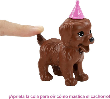 Muñeca Barbie Fiesta De Perritos Mattel Gxv75