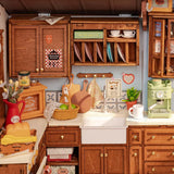 Robotime Puzzle 3d Baking Kitchen Rolife Dg172