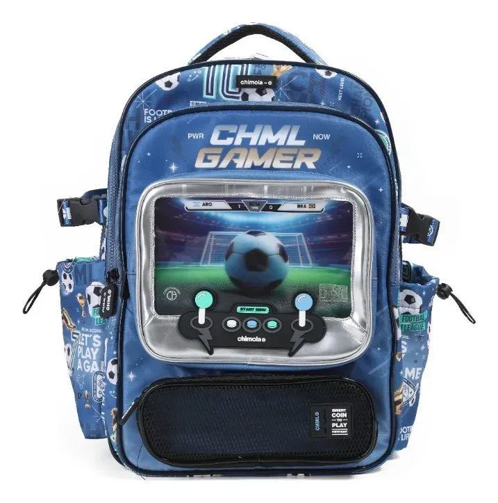 Chimola Mochila Espalda 17p Gamer Futbol FS126