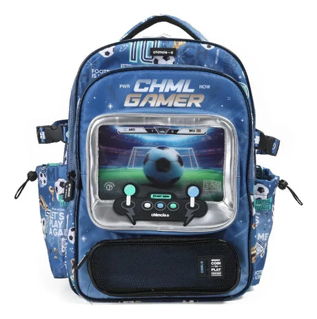 Chimola Mochila Espalda 17p Gamer Futbol FS126
