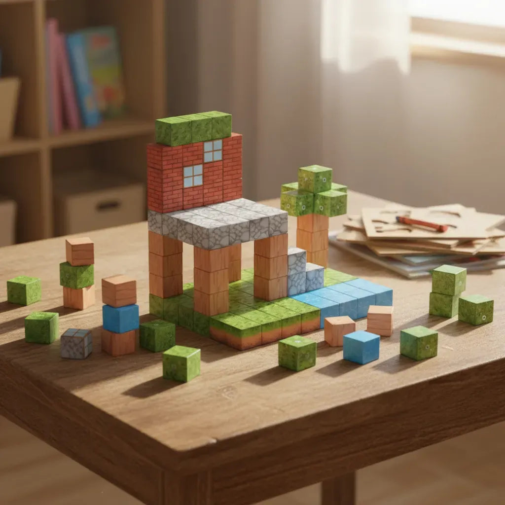 Bloques Magnéticos Cubos Steam Minecraft Shine 2960009