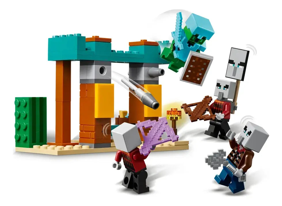 LEGO Minecraft La Patrulla del Desierto de los Maldeanos 21267