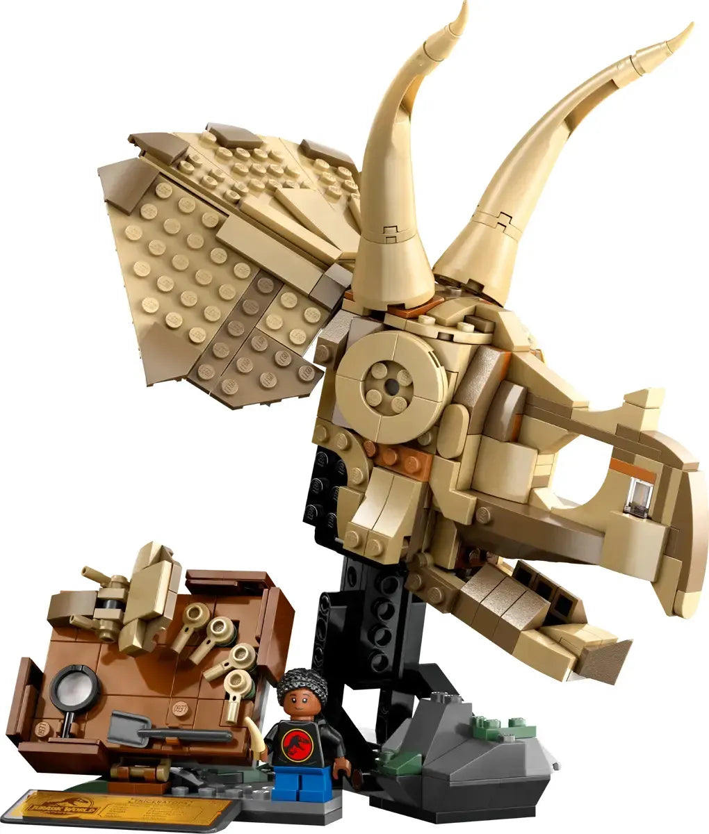 LEGO Jurassic World Craneo de Triceratops 76969