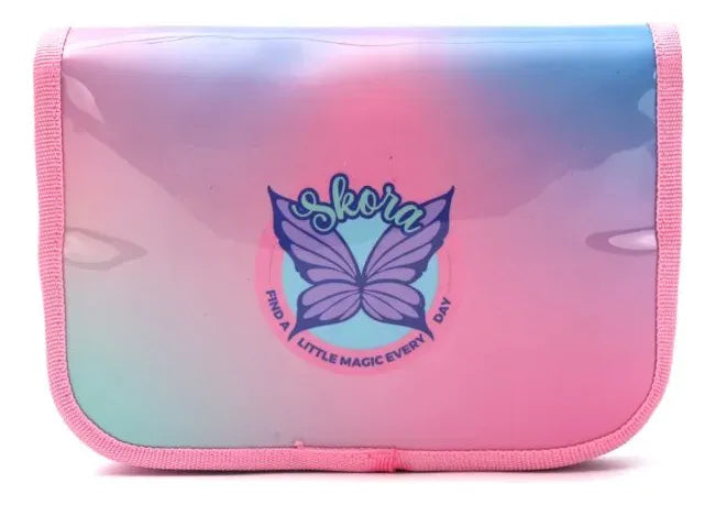 Skora Cartuchera Think Happy Uni-rain Caticornio 42142 Rosa