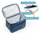 Bolso Lunchera con Correa Negro 26*17*18 CM KL1191