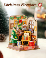 Robotime Rolife Puzzle 3d Chimenea Navideña Ds041