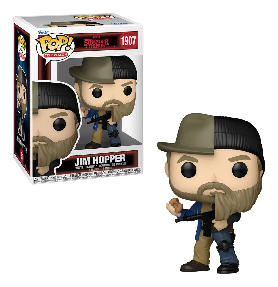 Funko Pop Tv Stranger Things S7Jim Hopper Splt 93085