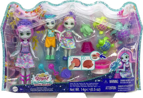 Enchantimals Set Muñeca Familia Y Animalitos Hcf94 Mattel
