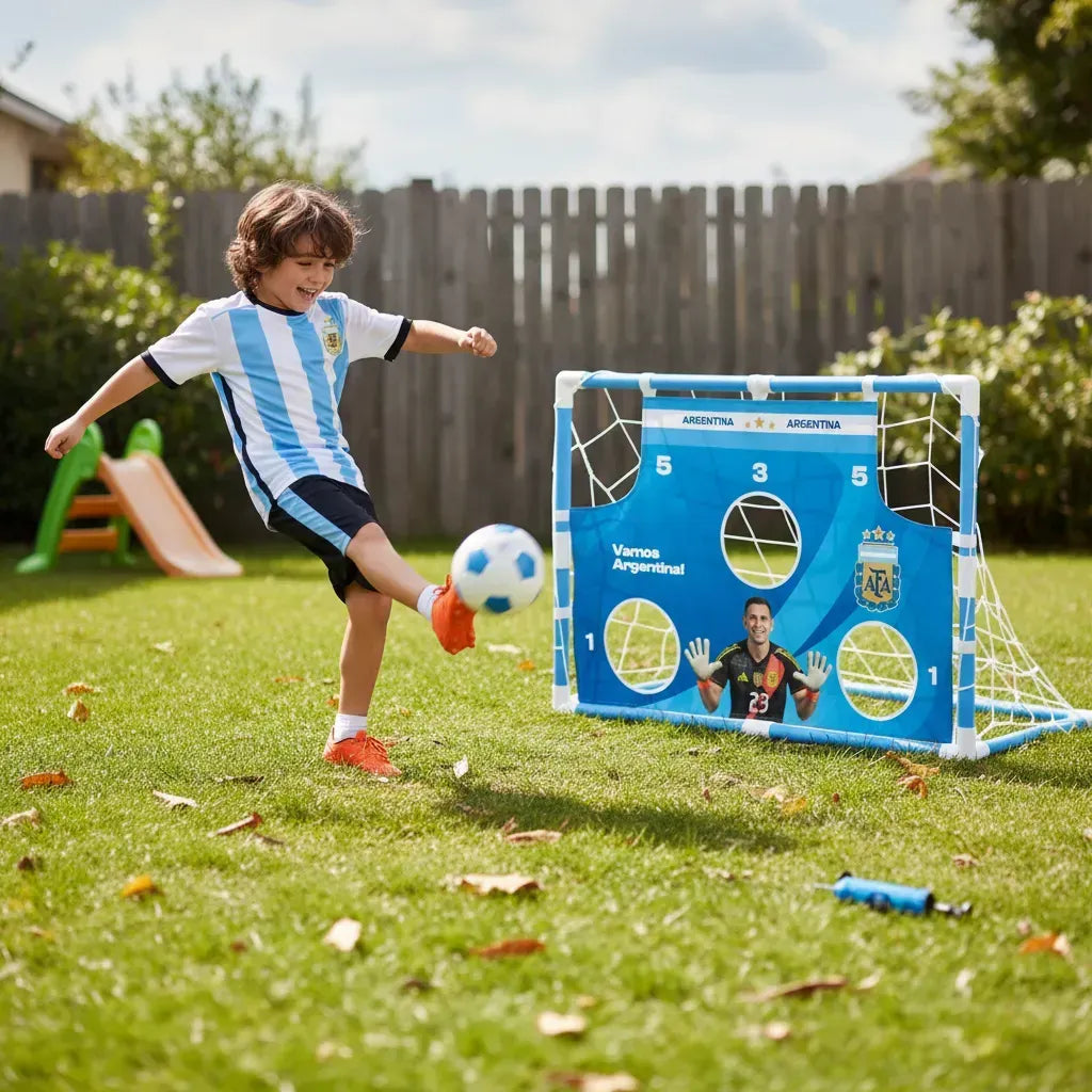 Set Juego De Futbol Punteria Con Pelota AFA 57502