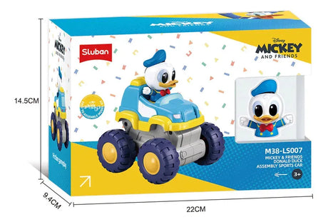 Auto Carrera Para Armar Donald IKDIS064