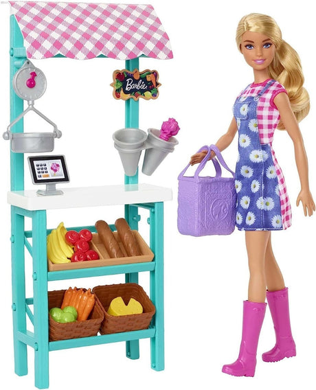 Muñeca Barbie Farmers Market Hcn22 Mattel