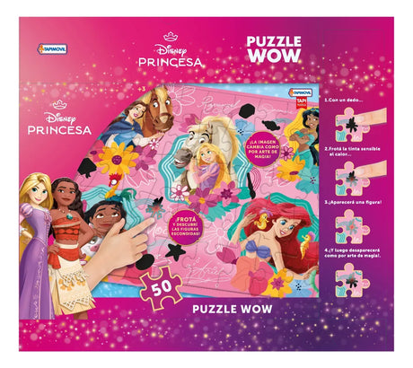 Puzzle Wow Princesas 50 Pzas Dpu00679