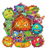 Pukey Puffs Pack 10 Personajes 3D S1007