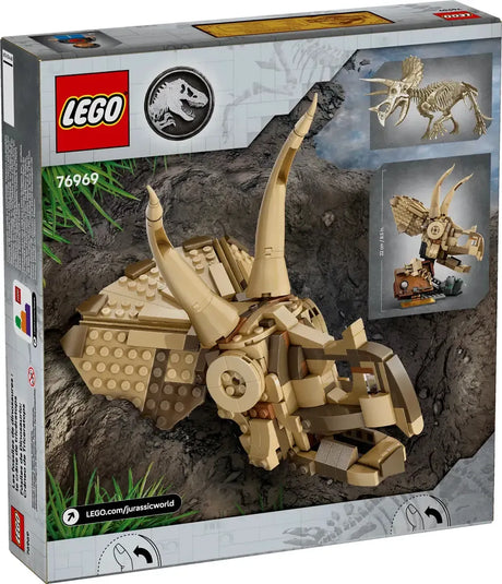 LEGO Jurassic World Craneo de Triceratops 76969