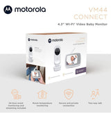Motorola Baby Call Connect Pantalla 4.3 Y Wifi Vm44