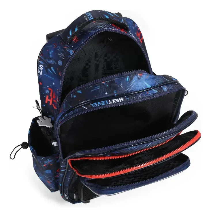 Chimola Mochila Carro 18p Gamer Nave Blue FS127