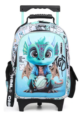 Chimola Mochila con carro de 12" Dragon BT193