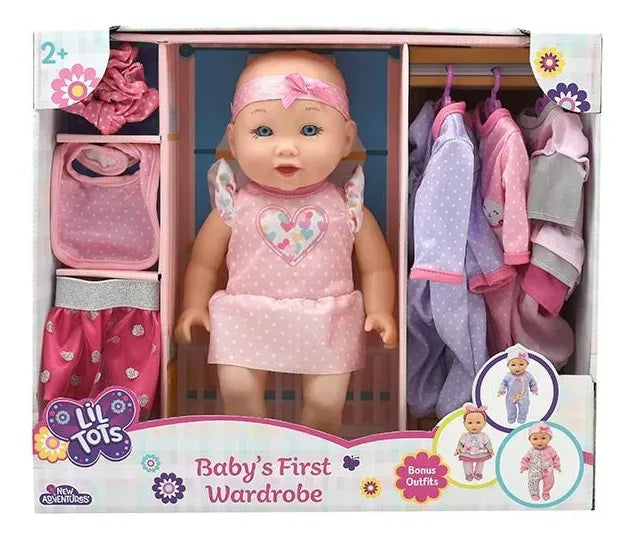 New Adventure Muñeca 12” Mi Primer Guardarropa 6674