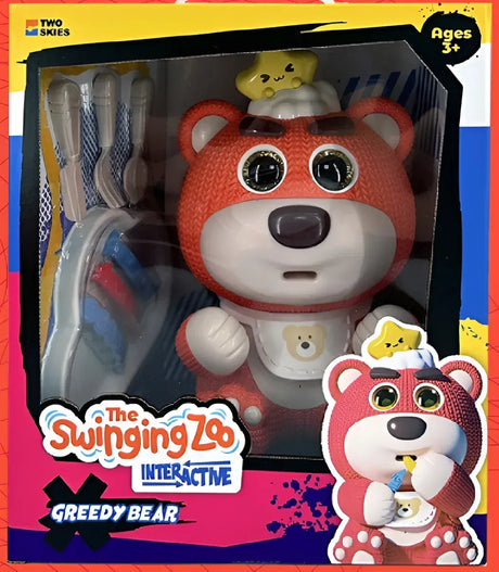 The Swinging Zoo Greedy Bear Interactivo (TS901) 1981