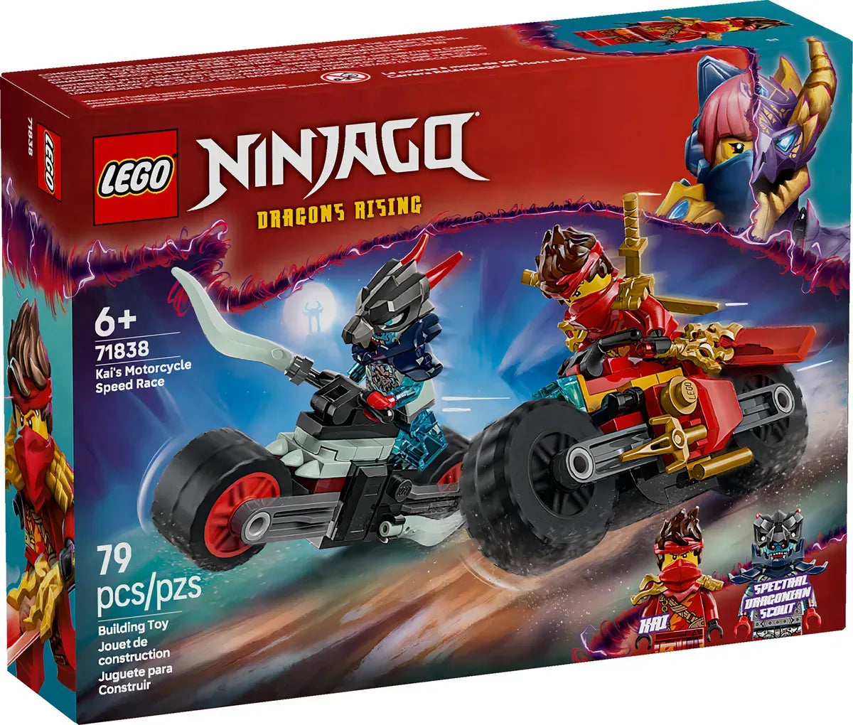 Lego NINJAGO Moto de Kai 71838