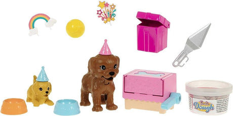 Muñeca Barbie Fiesta De Perritos Mattel Gxv75
