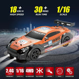Auto Carrera Racing All Wheel Drive Drift Rc 1:36 024344 Ns