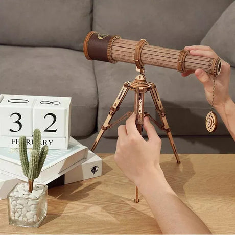 Robotime Puzzle 3d Telescopio Monocular St004 Rokr