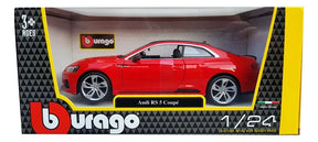 Bburago 1:24 Audi RS 5 Coupe Rojo 18-21090