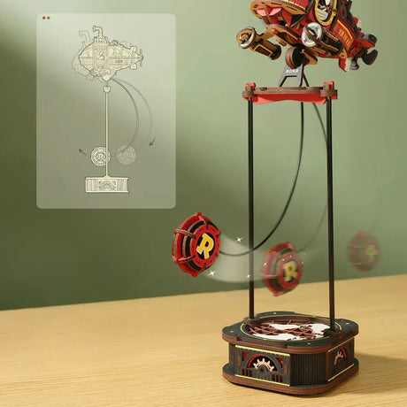 Robotime Rokr Puzzle 3d Deep-sea Adventurer Péndulo 3d Mcd04
