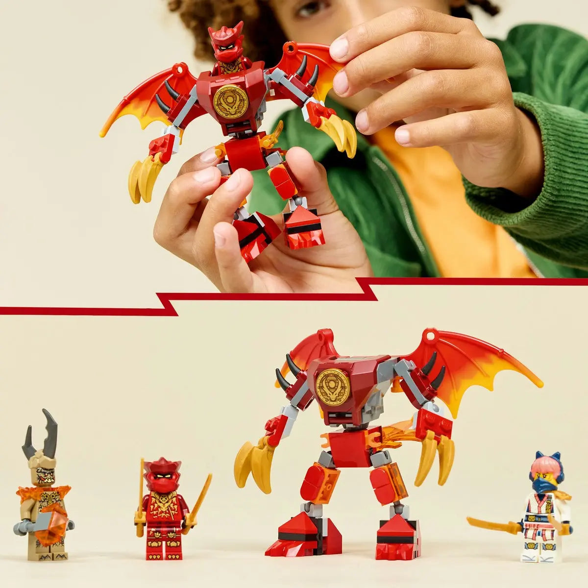 Lego Ninjago: Pack de Combate Meca Dragón de Kai 71851