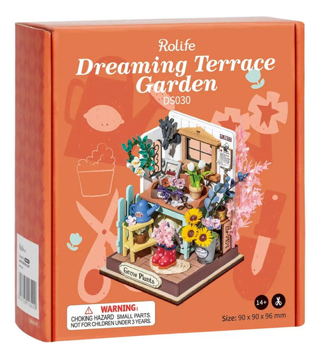 Robotime Puzzle 3d Terraza De Ensueño Ds030 Rolife