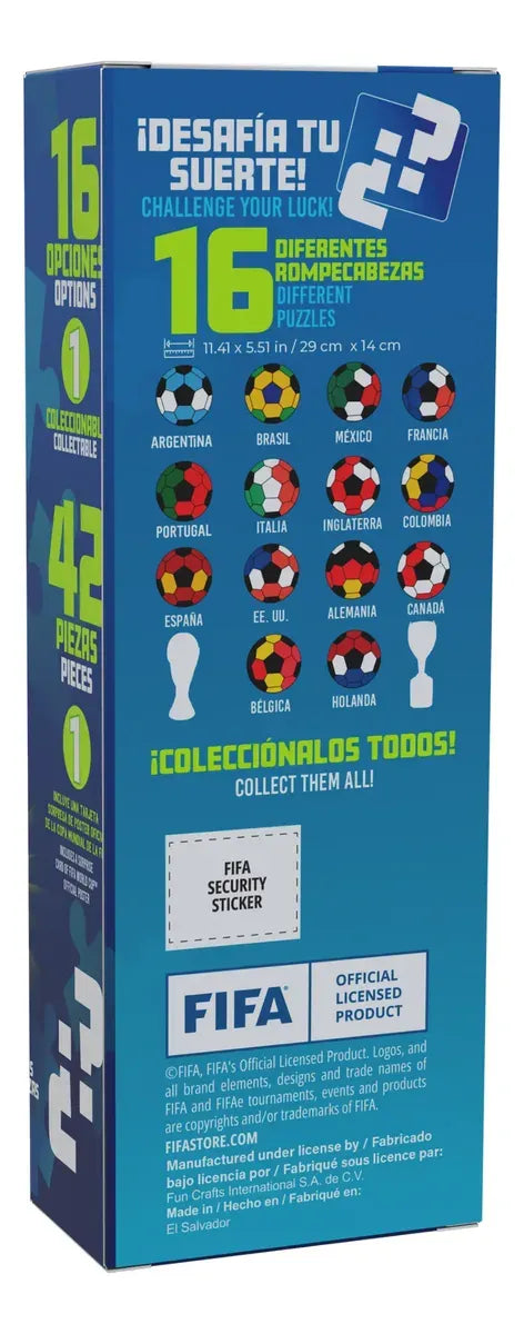 Rompecabezas Puzzle Fifa Sorpresa + Mascota Fwc-0010-01