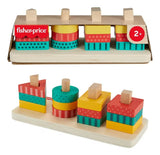 Fisher Price Wooden Shape Stacker HXV05