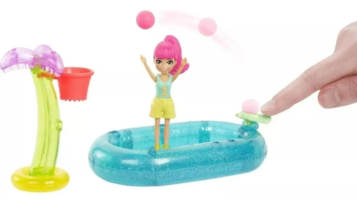 Polly Pocket Set De Juego Deporte Basket Hdw60 Mattel
