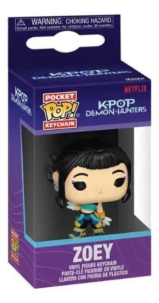 Funko Pop Llavero Kpop Keychain Demon Hunters Zoey 95688