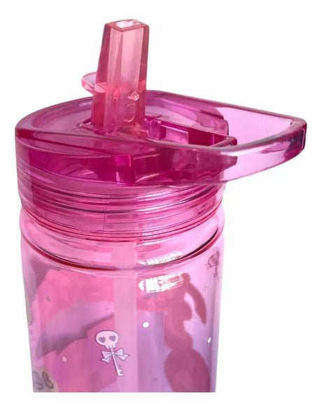 Botella Stor Large Ecozen Bottle Kuromi Transparente Rosa 1459