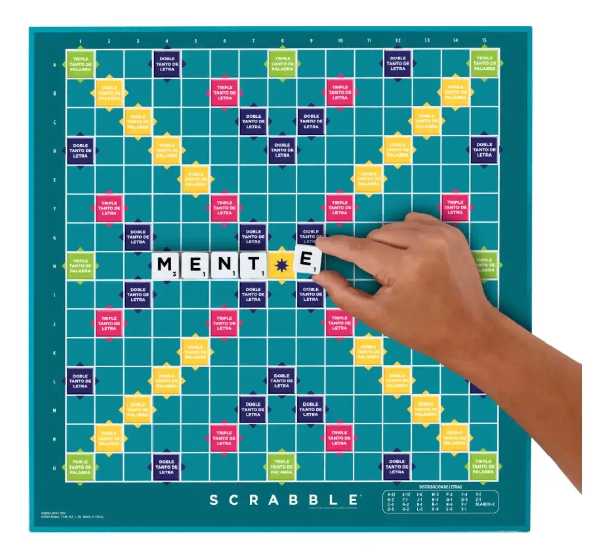 Juego De Mesa Scrabble 2 En 1 Hxm54 Mattel
