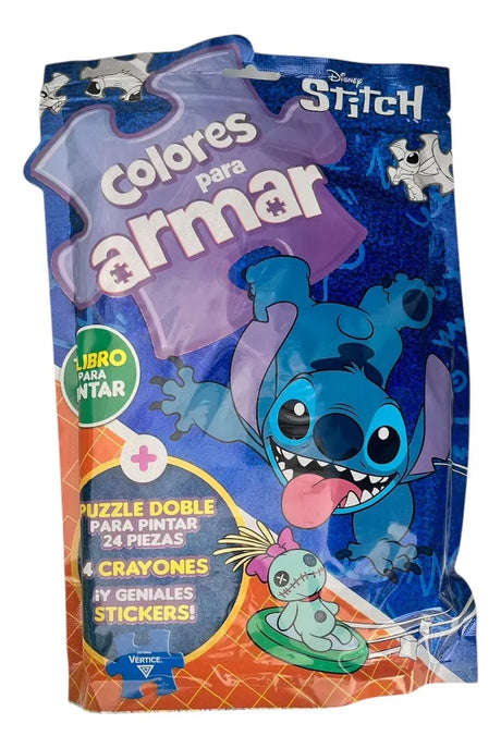 Flow Pack Colores Para Armar N°1 Stitch DDN25 6299