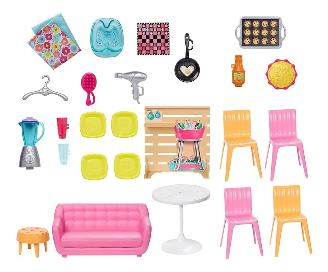 Barbie Casa De Malibú Fxg57 Mattel