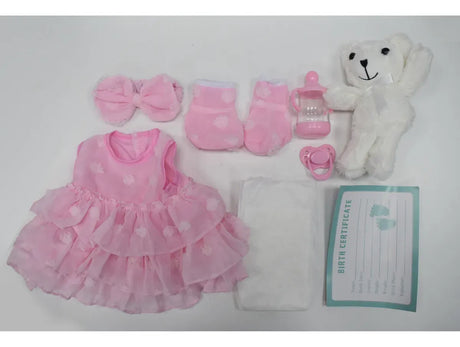 Muñeca Newborn 45 cm con Cabello y Accesorios S43541