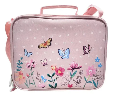 Lunchera Escolar Térmica Rosa Con Flores Zykl006 Shine