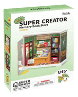 Robotime Rolife Puzzle 3d Memory Book Serie De Tienda Dws04b