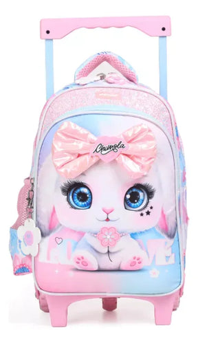 Chimola Mochila con carro de 12" Bunny BT177