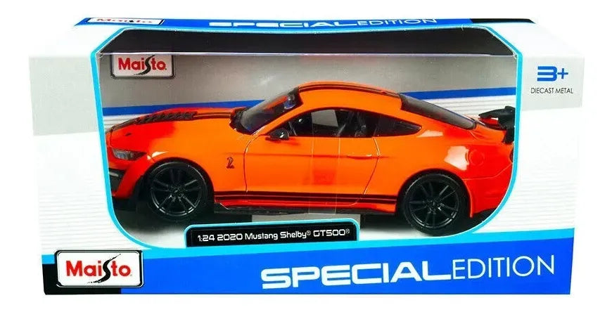 Maisto 1:24 Mustang Shelby GT500 2020 Naranja 31532