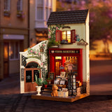 Robotime Puzzle 3d Vienna Bookstore Rolife Dg183