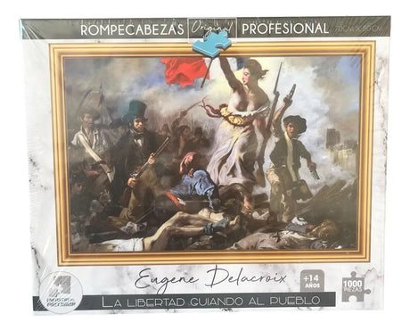 Puzzle 1000 Pzas La Libertad Guiando Al Pueblo 810-0173 FD1000270 (9)