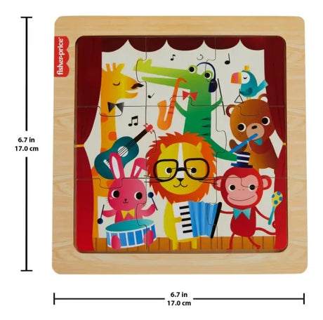 Fisher Price Puzle De Madera HXV15