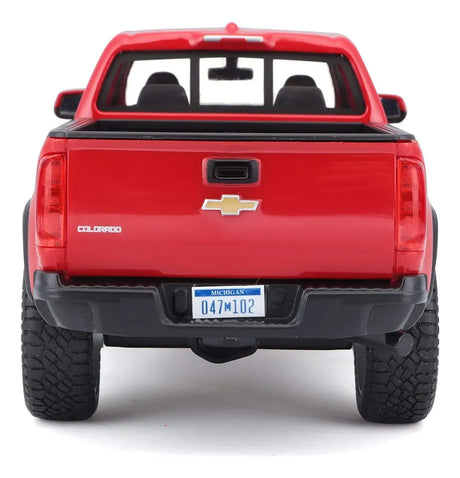 Maisto 1:27 Chevrolet Colorado ZR2 2017 Rojo 31517