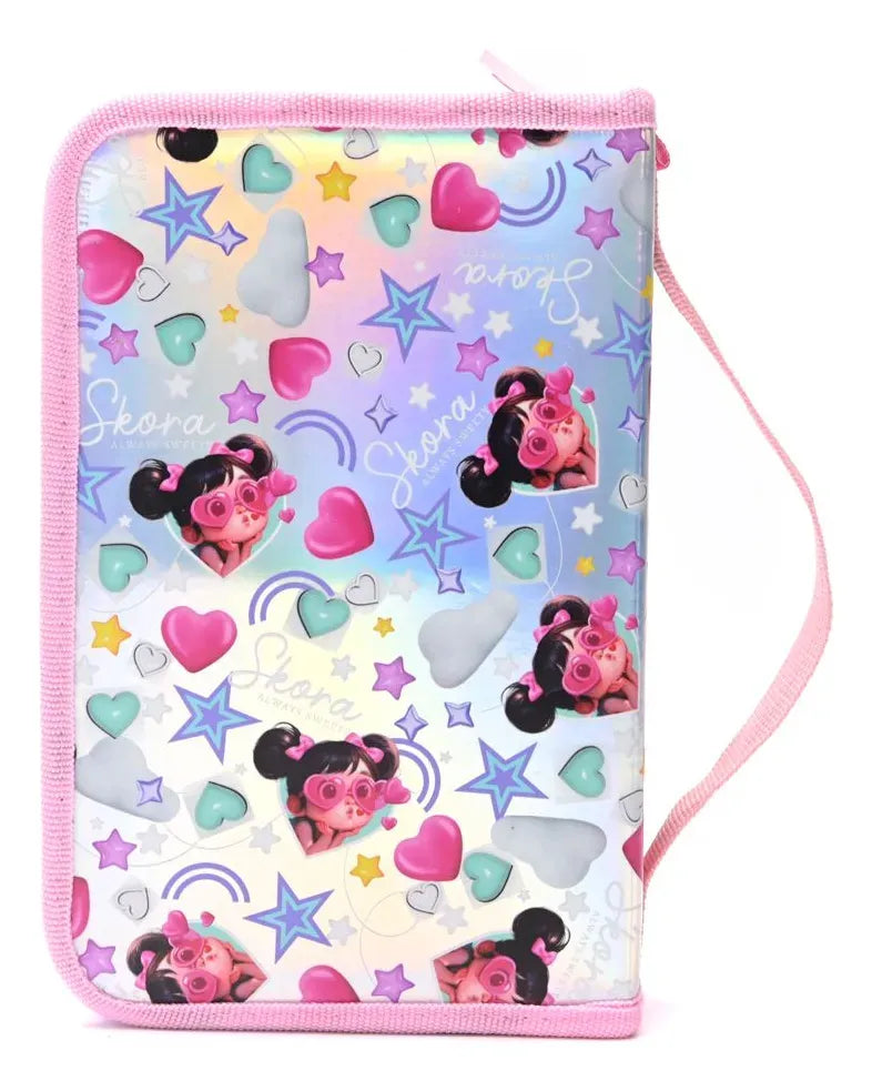 Skora Cartuchera Desplegable Think Happy Cool Tutu 43152
